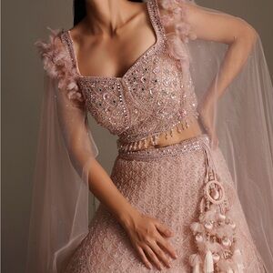 Stunning Sequin/Mirror Lehenga Set
